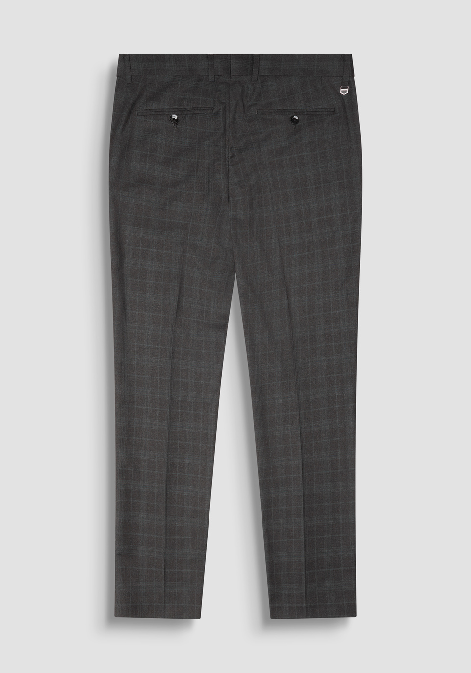 SLIM FIT TROUSERS "BONNIE" IN STRETCH VISCOSE MICRO PATTERN - Antony Morato Online Shop