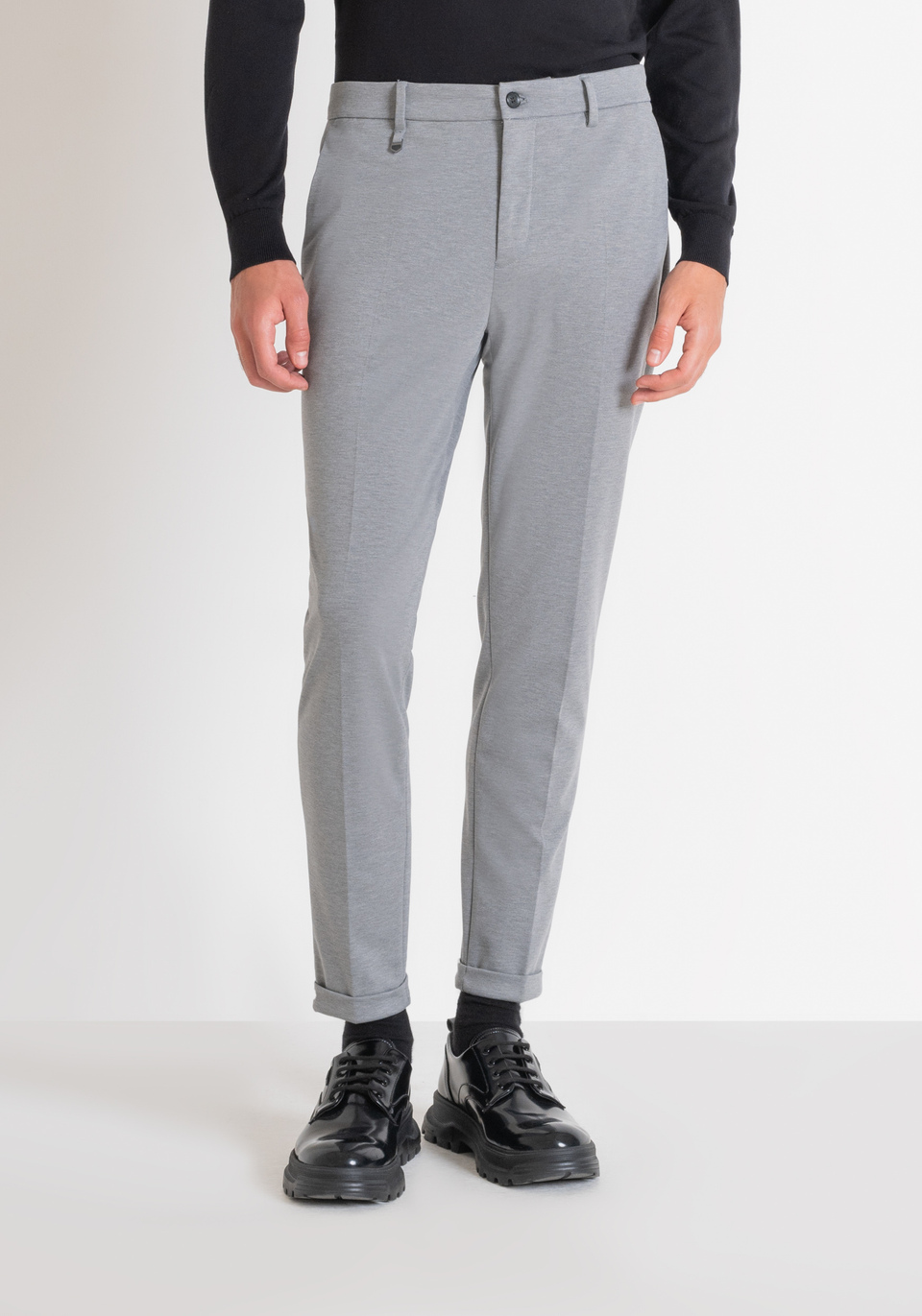 PANTALONI SUPER SKINNY FIT "ASHE" IN MORBIDO JERSEY STRETCH - Antony Morato Online Shop