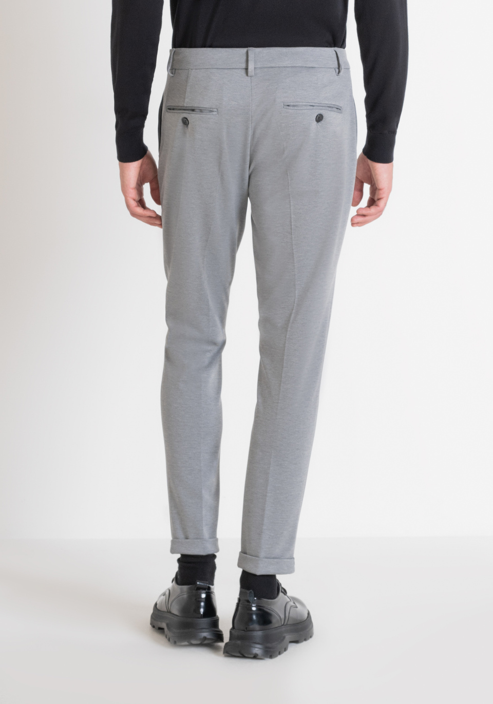 PANTALONI SUPER SKINNY FIT "ASHE" IN MORBIDO JERSEY STRETCH - Antony Morato Online Shop