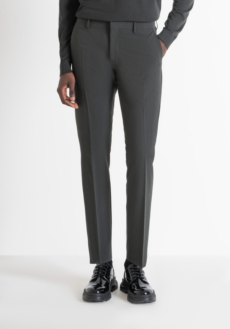 PANTALONI "BONNIE" SLIM FIT IN VISCOSA ELASTICA - Antony Morato Online Shop