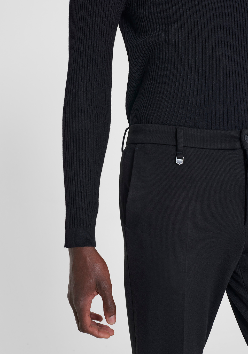 PANTALON SUPER SKINNY FIT « ASHE » EN MÉLANGE DE VISCOSE STRETCH - Antony Morato Online Shop