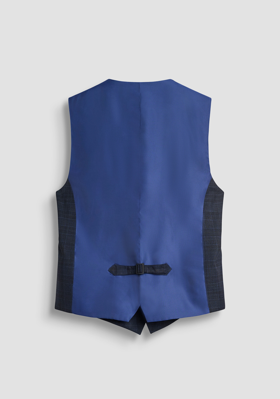 SLIM FIT WESTE AUS STRETCH-VISKOSE MIT PRINCE OF WALES MUSTER - Antony Morato Online Shop