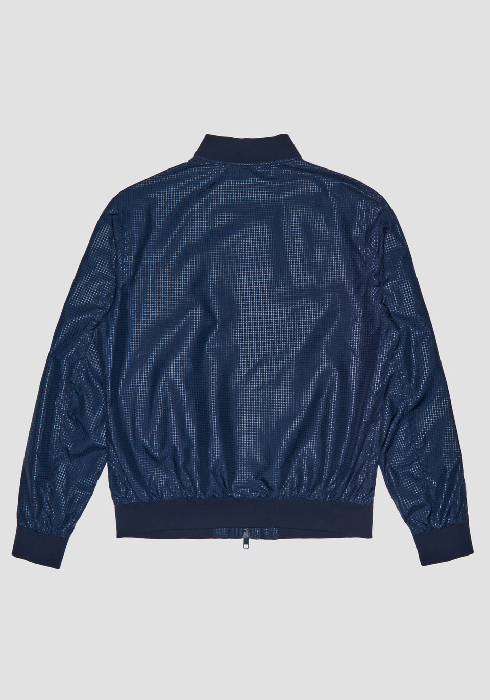 BOMBER JACKET IN A HI-TECH FABRIC WITH A RAISED MICRO-SPHERE PATTERN - Antony Morato Online Shop