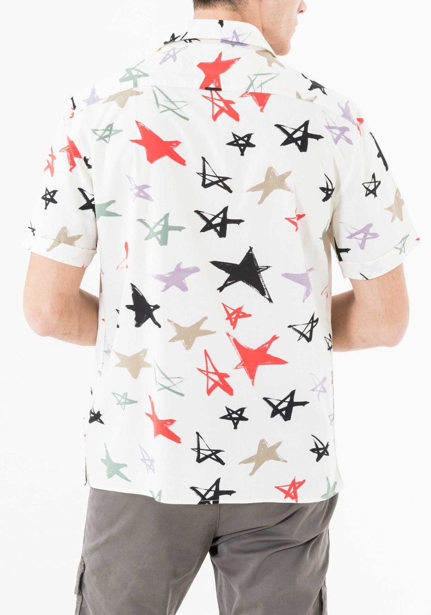 Hemd mit Stern-Muster - Antony Morato Online Shop