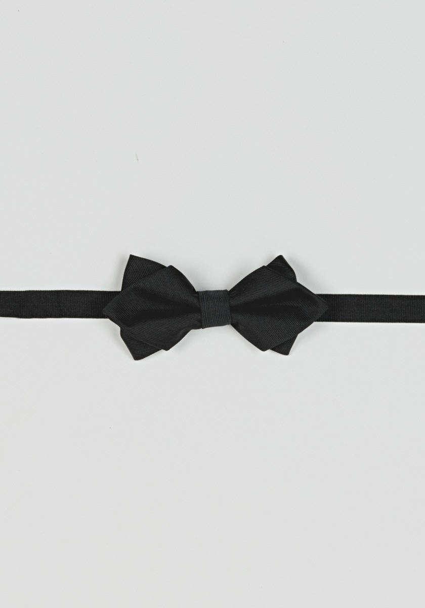 BOW TIE IN SOFT RIBBED FABRIC WITH AN ADJUSTABLE STRAP - Antony Morato Online Shop