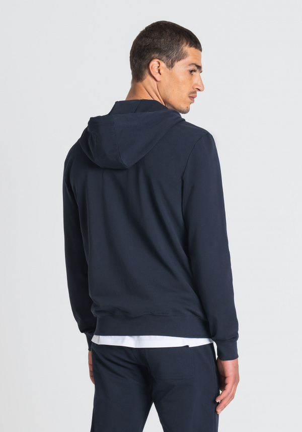 SWEAT-SHIRT À CAPUCHE EN COTON STRETCH DOUX - Antony Morato Online Shop