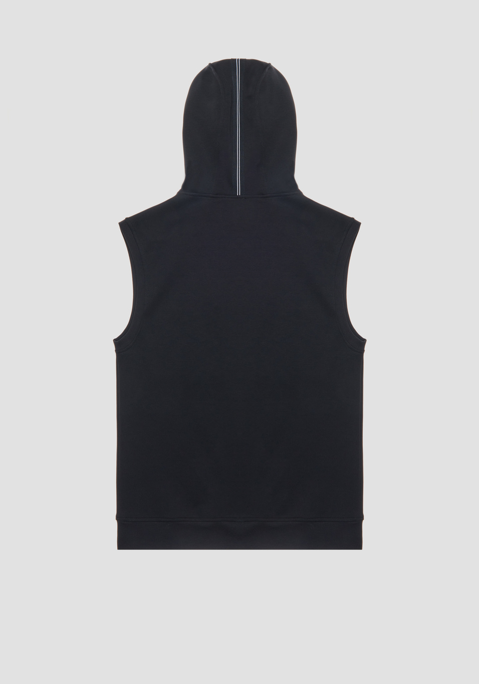 REGULAR FIT SLEEVELESS HOODIE IN COTTON BLEND WITH HOOD - Antony Morato Online Shop