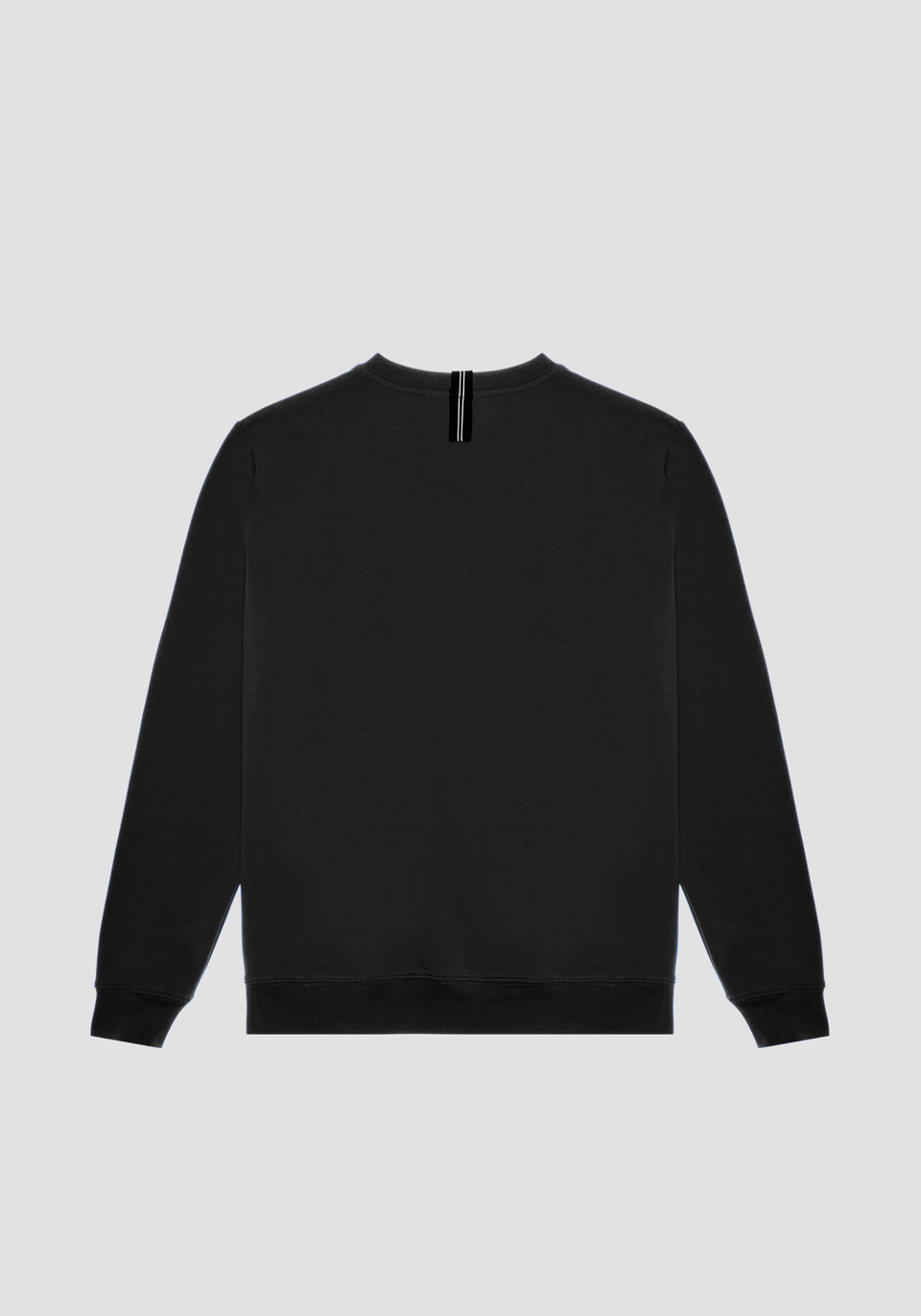 FELPA SLIM FIT IN COTONE STRETCH CON LOGO FRONTALE - Antony Morato Online Shop