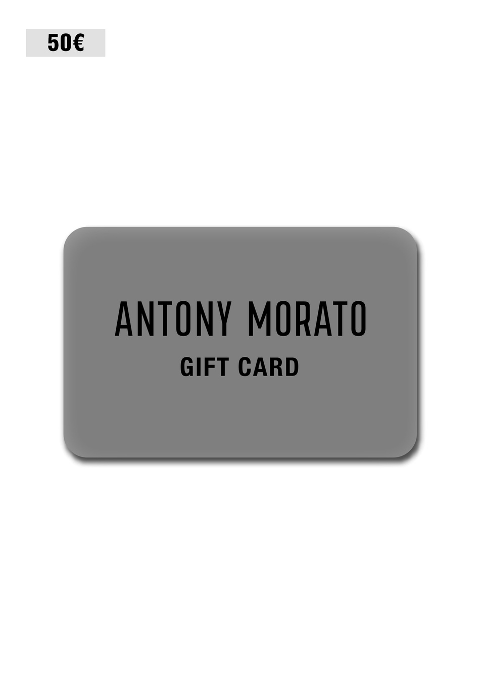 Gift Card 50 - Antony Morato Online Shop