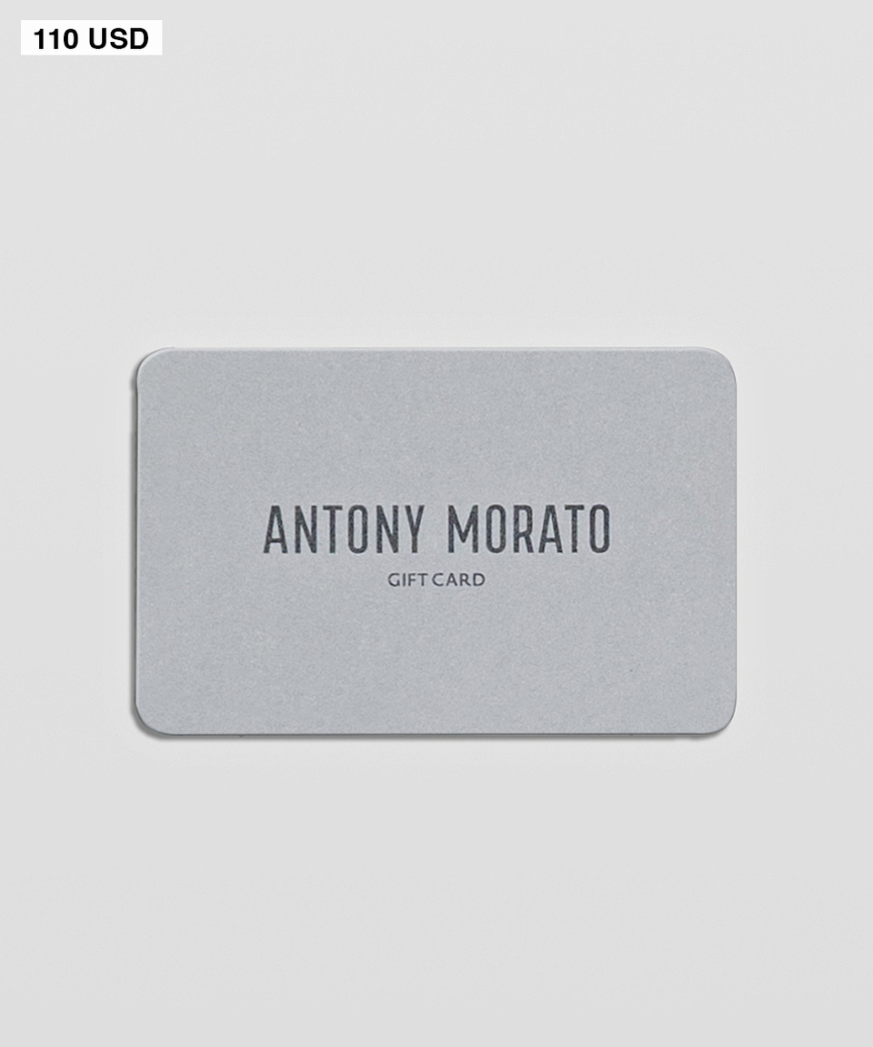 Gift card 110 usd - Antony Morato Online Shop