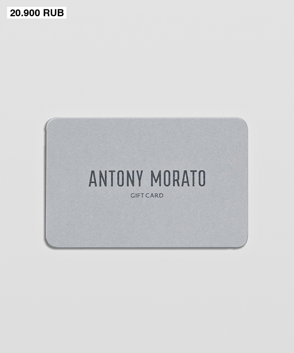 Gift card 20900 rub - Antony Morato Online Shop