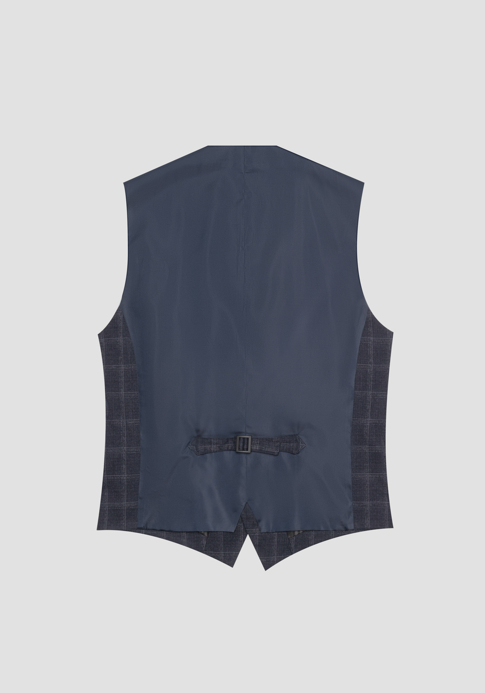 SLIM FIT WAISTCOAT IN STRETCH VISCOSE BLEND WITH CHECK PATTERN - Antony Morato Online Shop
