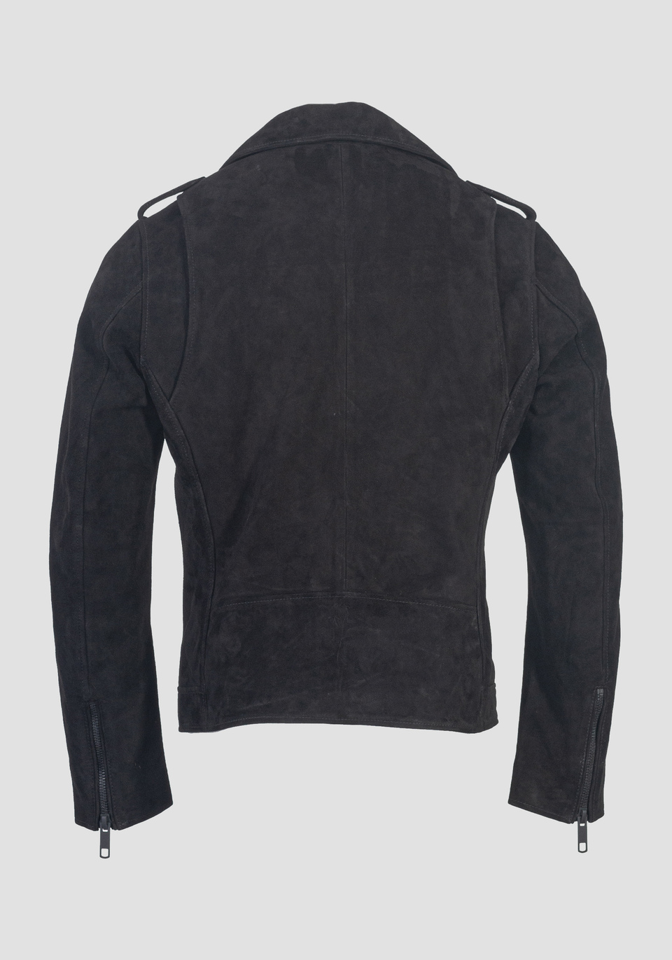 JACKE SLIM FIT AUS ECHTEM WILDLEDER - Antony Morato Online Shop