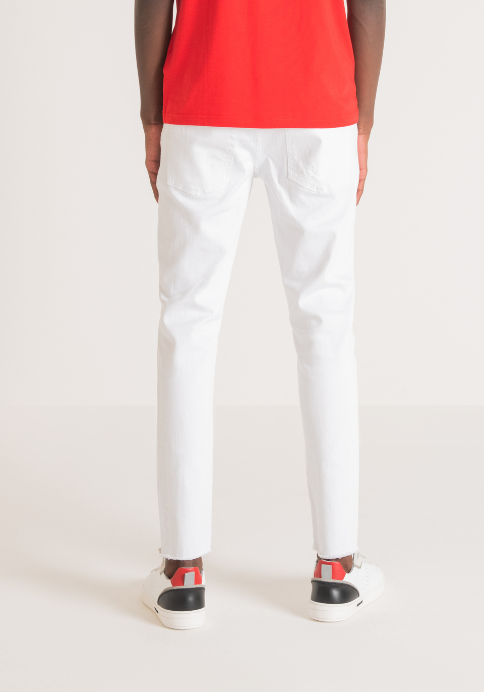 “MERCURY” SUPER SKINNY FIT JEANS IN LIGHT DENIM - Antony Morato Online Shop
