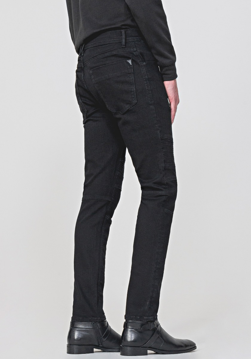SUPER-SKINNY-FIT “RUSH” JEANS WITH BIKER-STYLE SEAMS - Antony Morato Online Shop