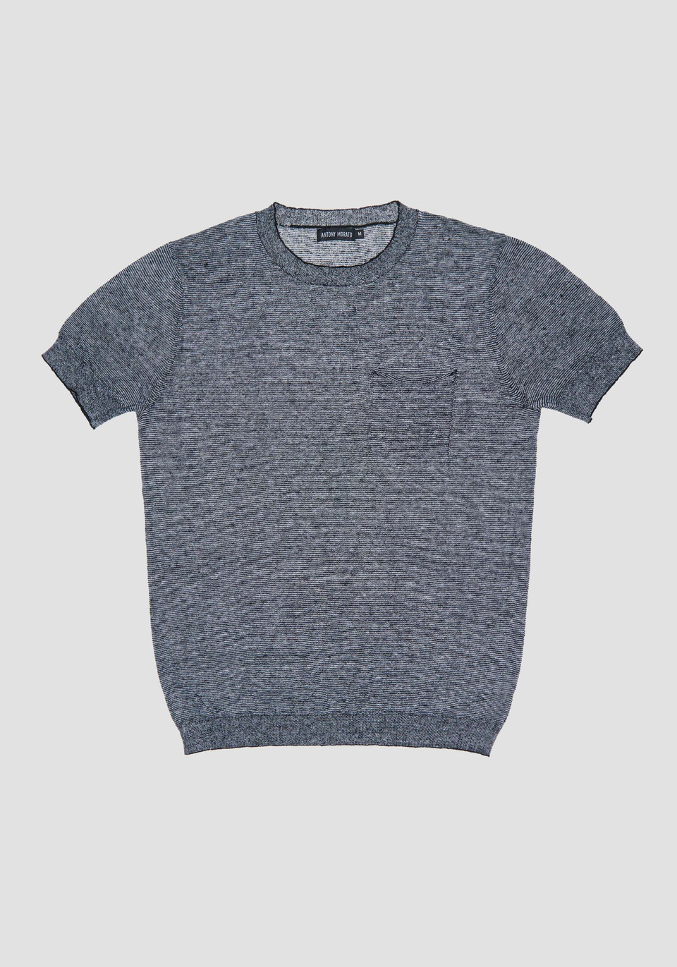 SLIM FIT SWEATER IN RAW-CUT EFFECT YARN - Antony Morato Online Shop