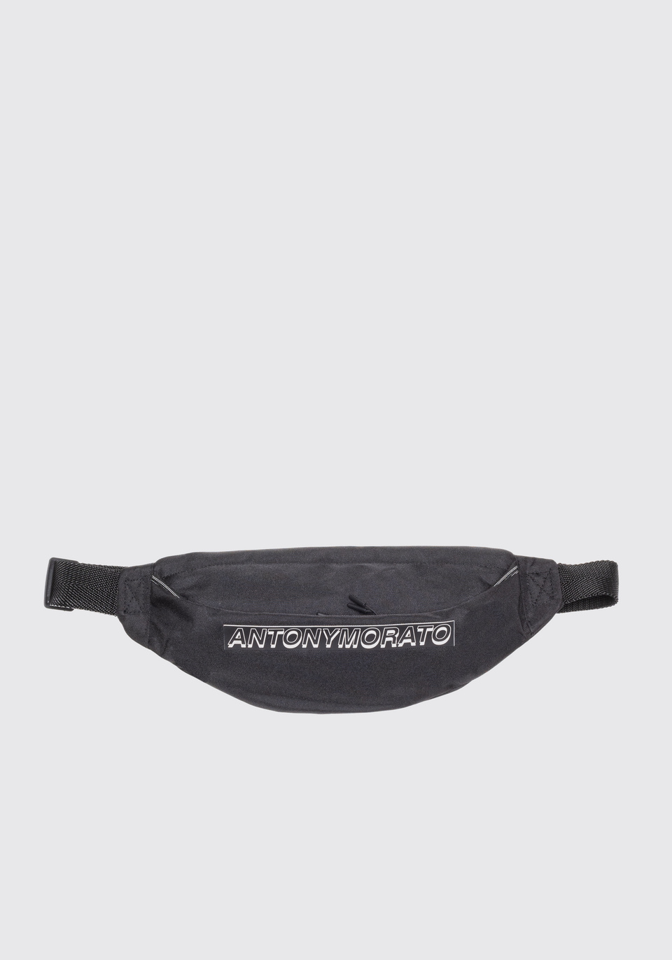 TECHNICAL FABRIC BUM BAG WITH 3D EFFECT LOGO - Antony Morato Online Shop