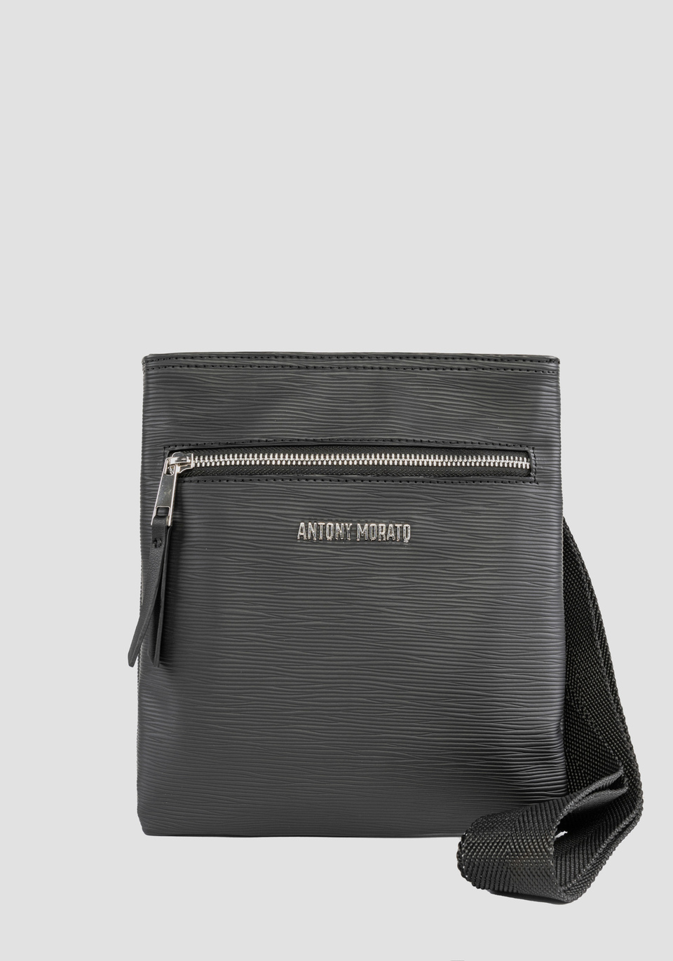MESSENGER BAG IN PALMELLATO EFFECT FABRIC | Antony Morato