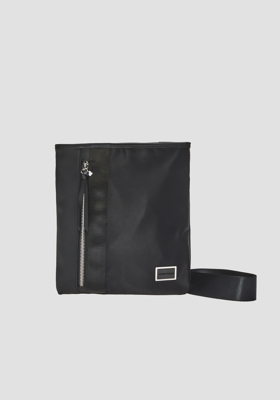 MESSENGER BAG IN TECHNICAL FABRIC WITH LOGO TAB - Antony Morato Online Shop
