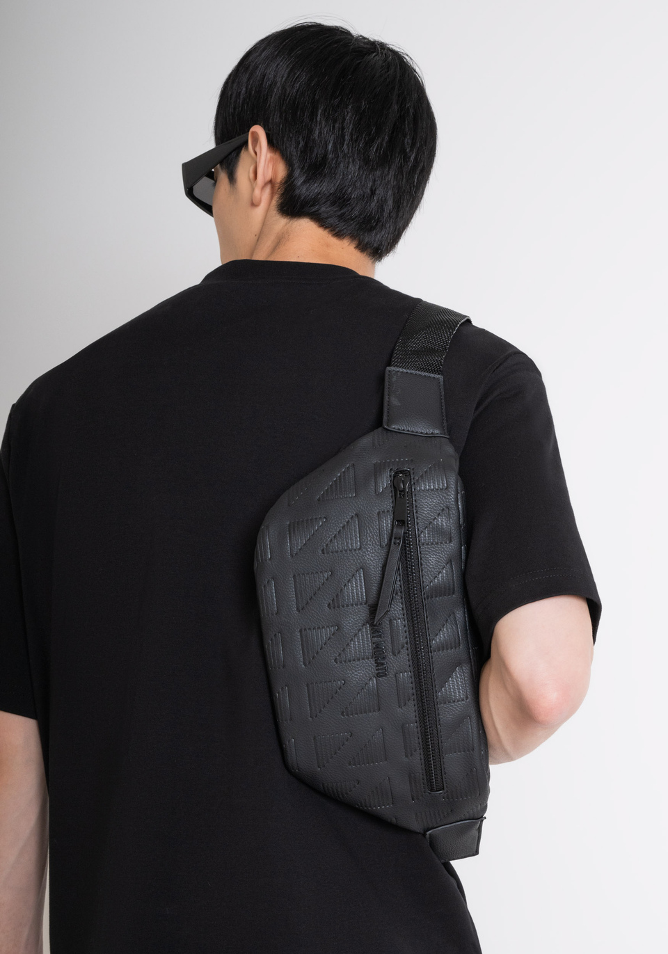 BELTBAG IN TUMBLED FAUX LEATHER PRINTED - Antony Morato Online Shop