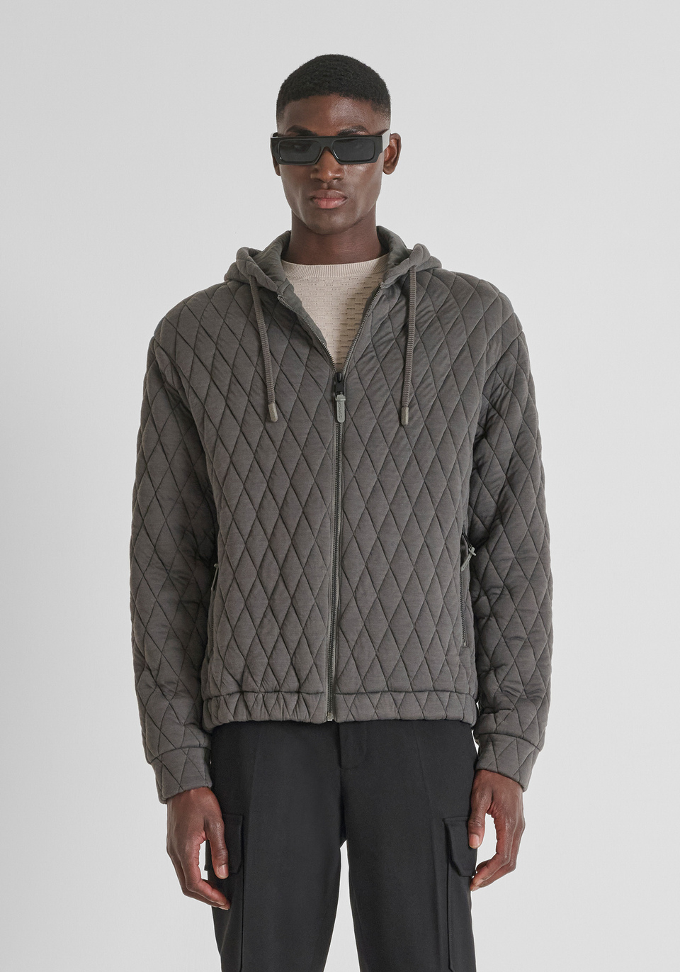 RELAXED FIT JACKE AUS GESTEPPTEM STOFF - Antony Morato Online Shop