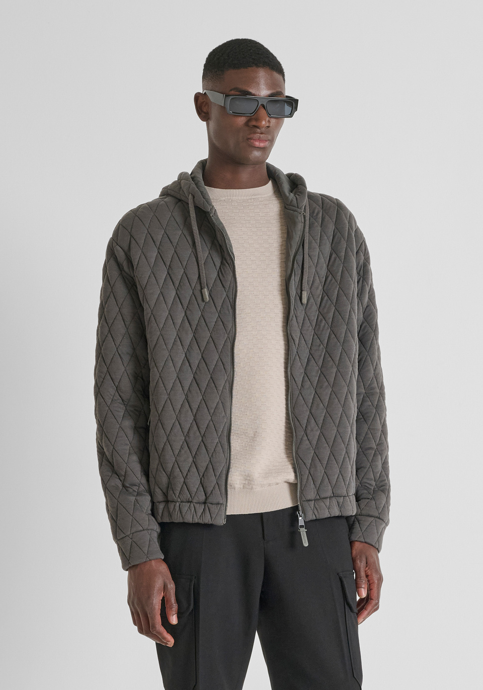 RELAXED FIT JACKE AUS GESTEPPTEM STOFF - Antony Morato Online Shop