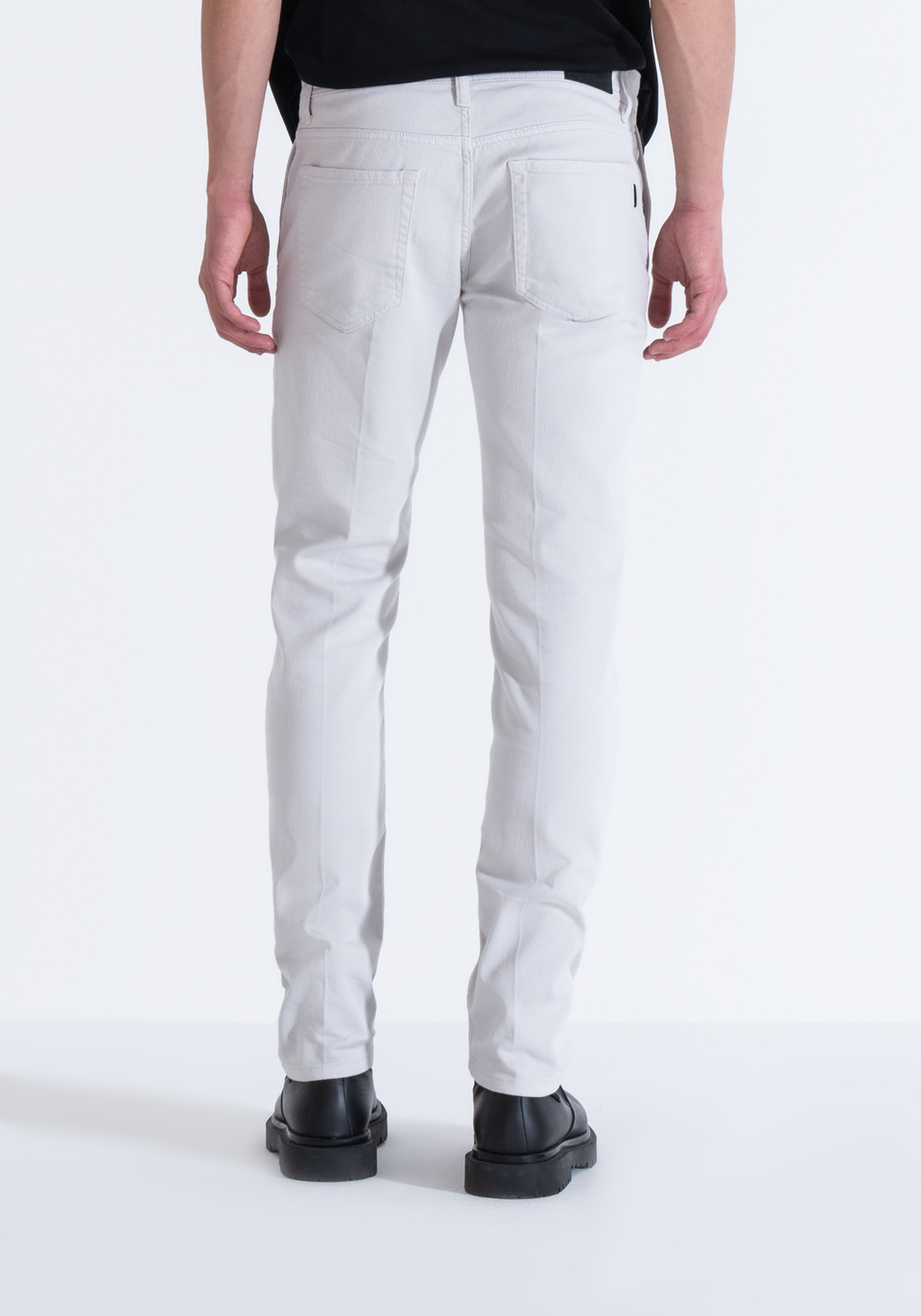 "MASON" SKINNY FIT JEANS IN LIGHT COLOURED DENIM - Antony Morato Online Shop