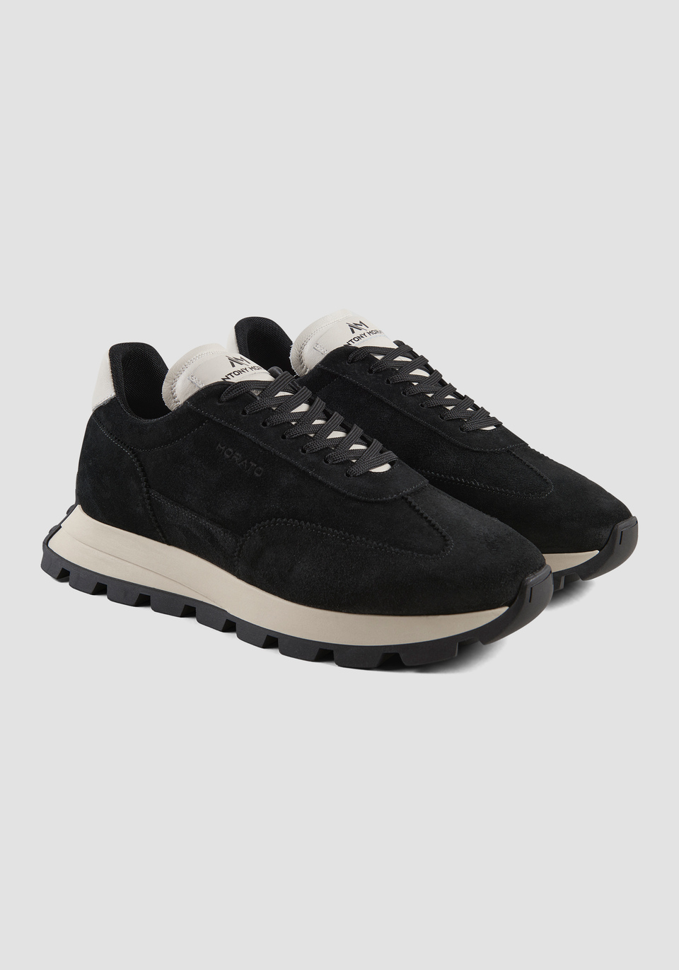RUNNING SNEAKERS RHINO AUS WILDLEDER Antony Morato