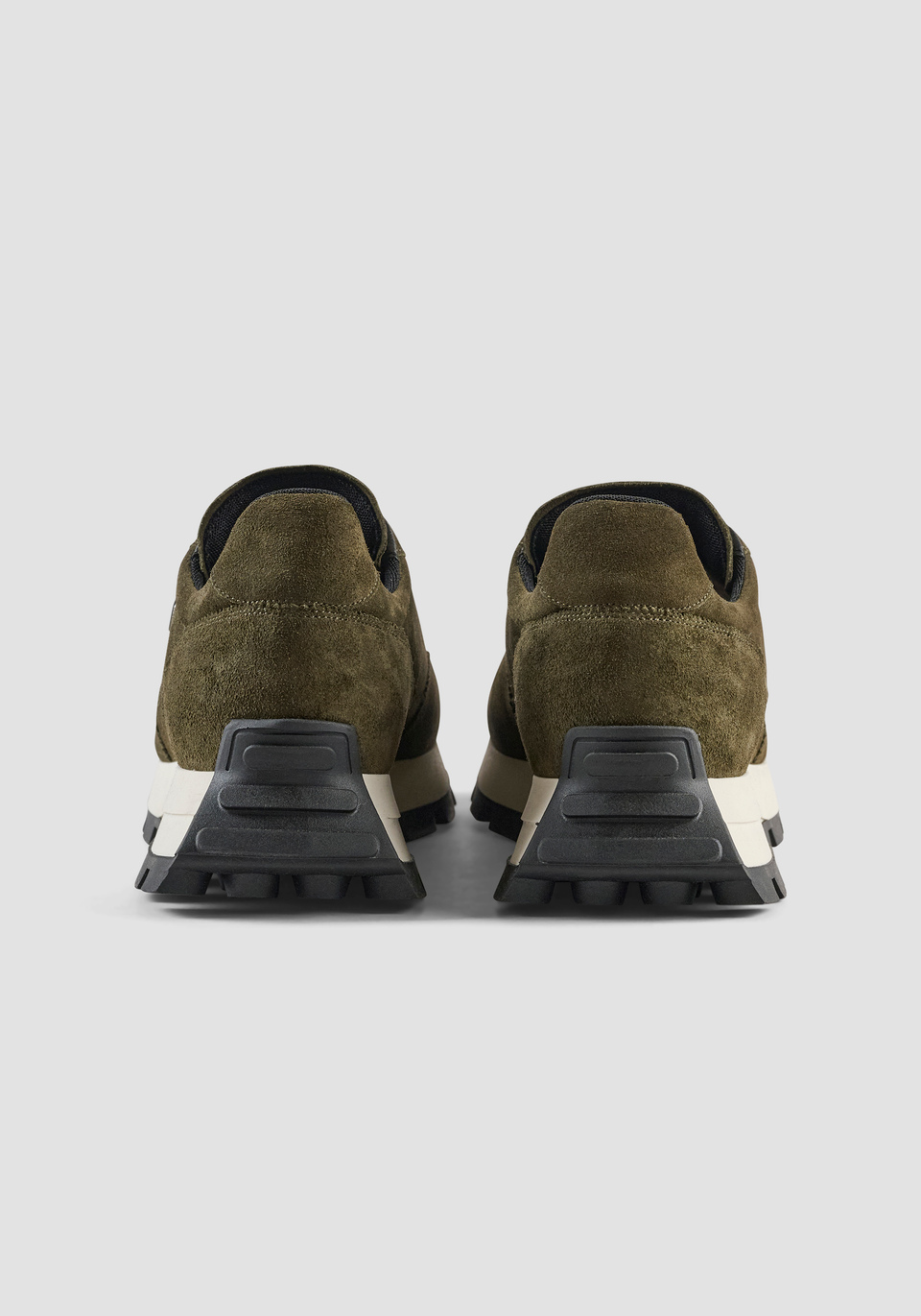 METALL „RHINO" RUNNING SNEAKER AUS WILDLEDER - Antony Morato Online Shop