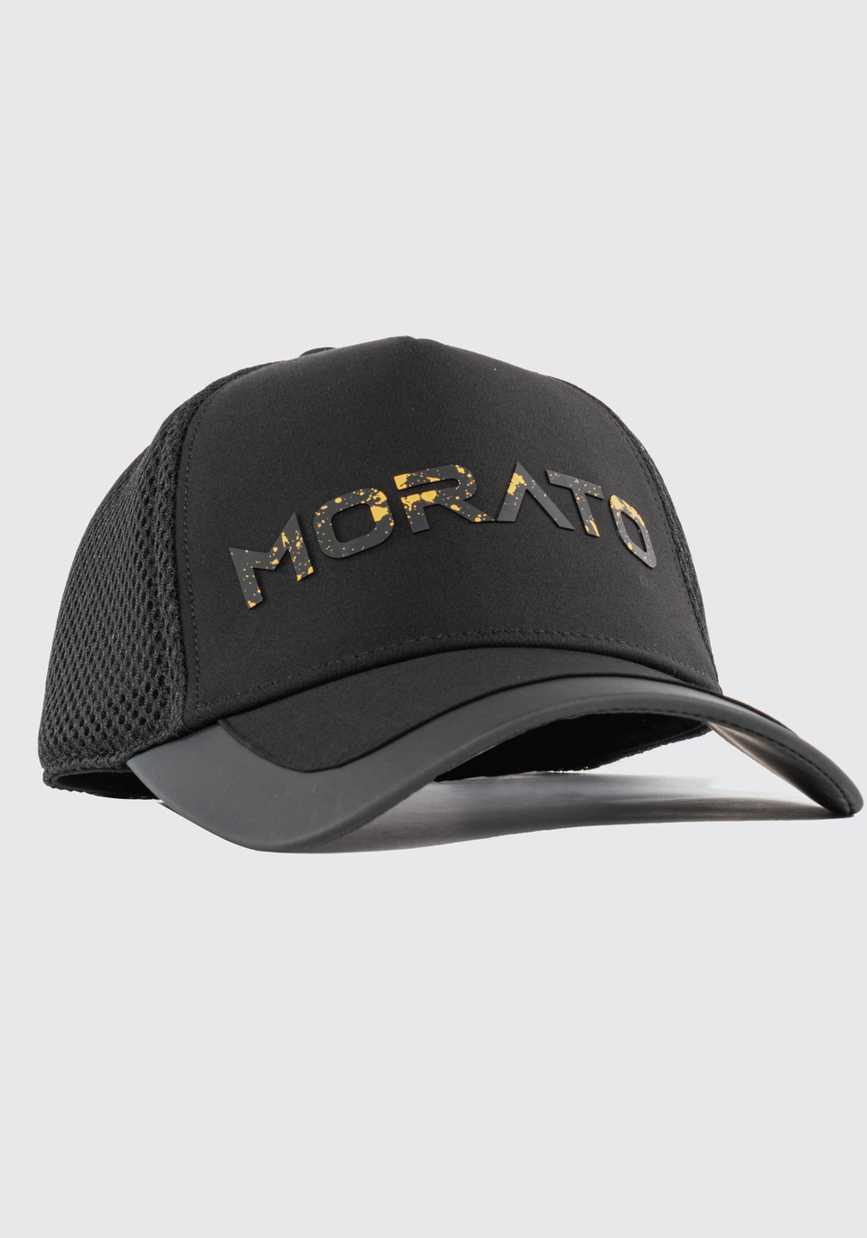 BASEBALL CAP IN POPLIN WITH PAINT SPLATTER LOGO - Antony Morato Online Shop