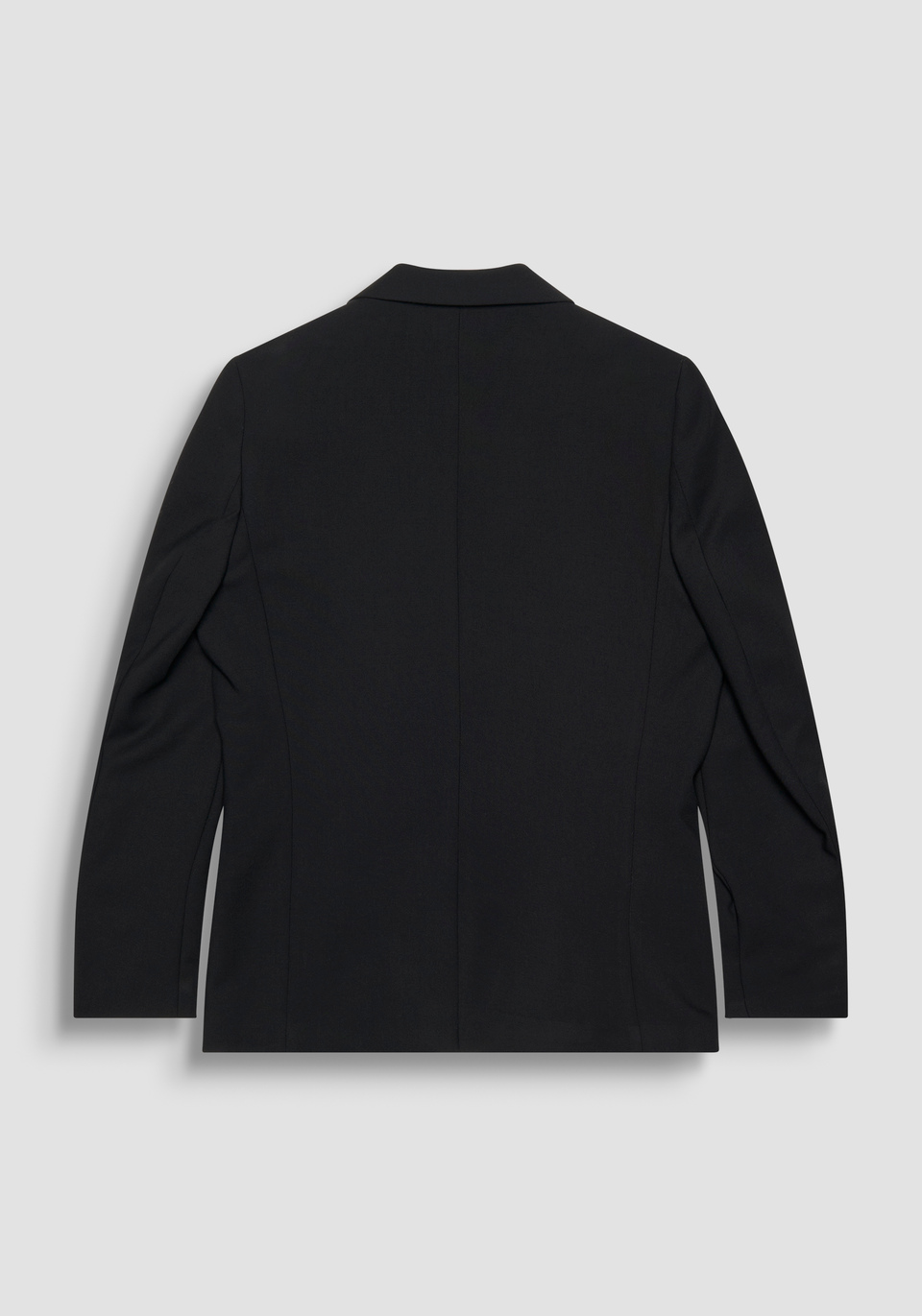 REGULAR FIT "CORA" JACKET IN BLACK VISCOSE AND WOOL BLEND FABRIC - Antony Morato Online Shop
