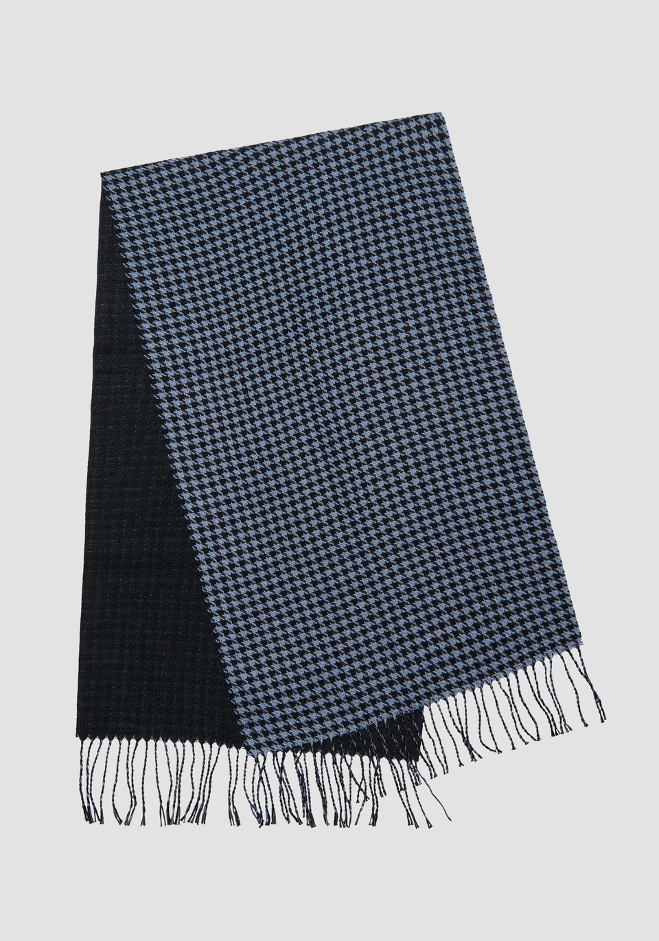 REVERSIBLE JACQUARD PRINT SCARF Antony Morato