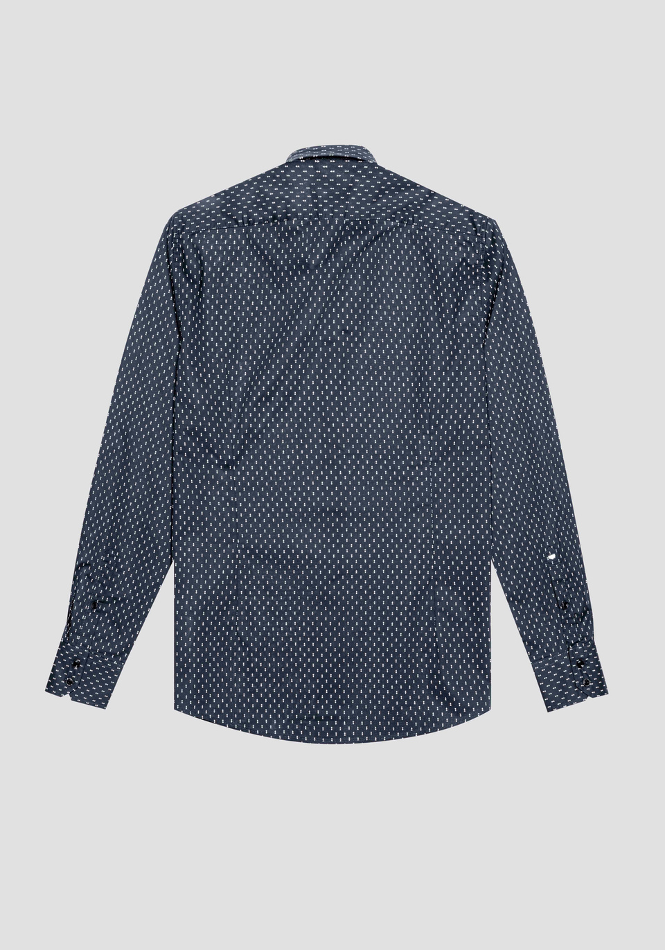 "NAPOLI" SLIM FIT SHIRT IN SOFT PRINTED COTTON - Antony Morato Online Shop