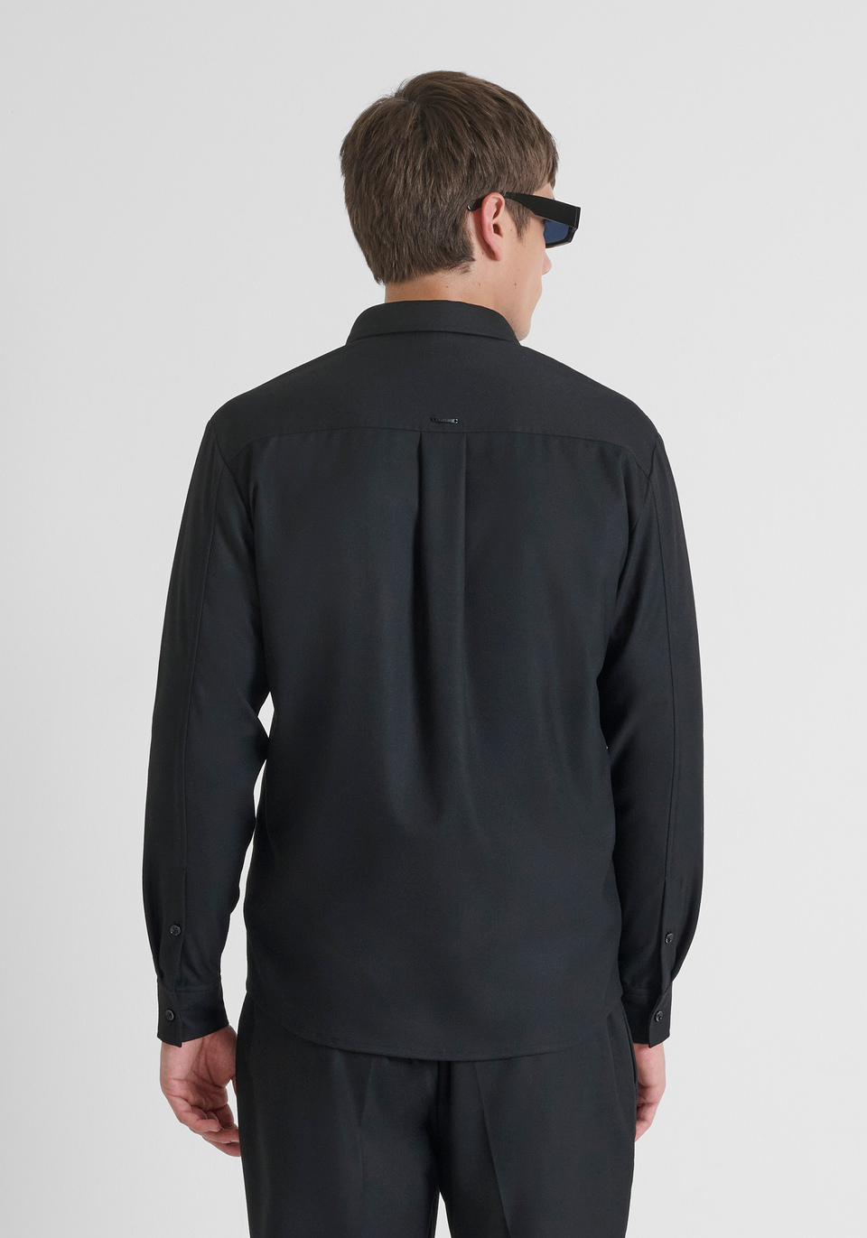 RELAXED FIT HEMD AUS VISKOSE-MISCHUNG WARM TOUCH - Antony Morato Online Shop