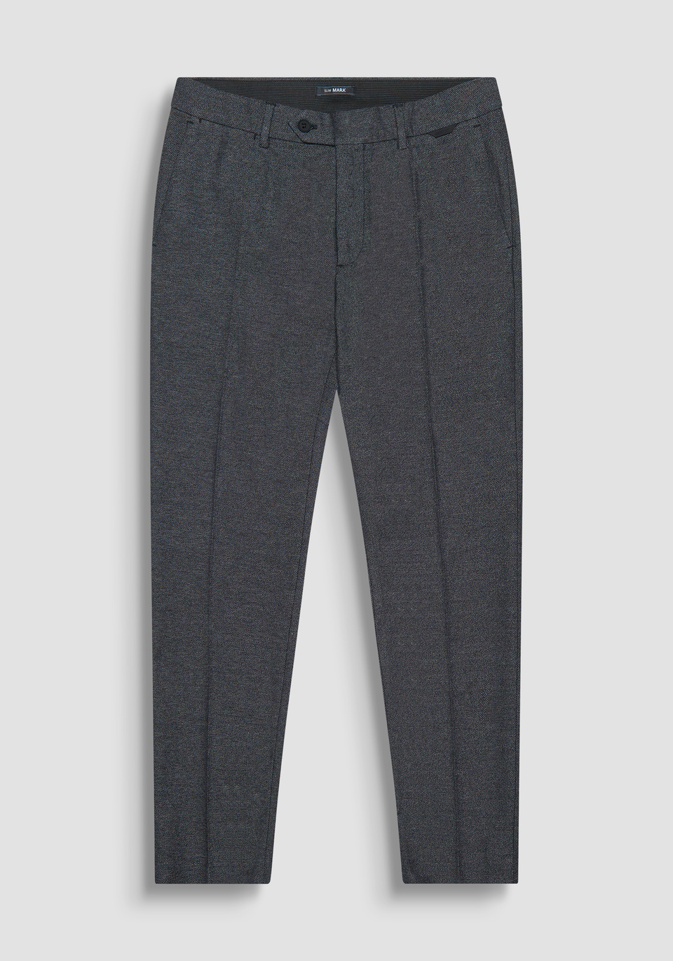 PANTALON « MARK » SLIM FIT EN COTON MÉLANGÉ ÉLASTIQUE AVEC LOGO - Antony Morato Online Shop