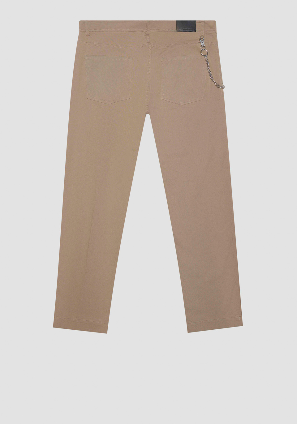 "OLIVER" SLIM FIT ANKLE LENGTH TROUSERS IN ELASTIC COTTON - Antony Morato Online Shop