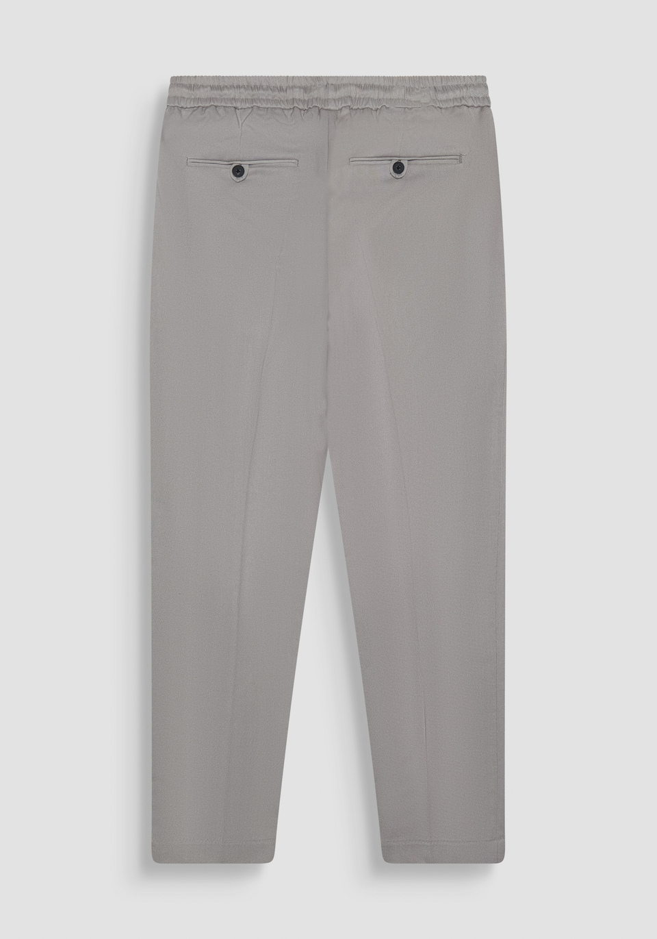 HOSE „NEIL“ REGULAR FIT AUS GRAUEM VISKOSE-MISCHGEWEBE - Antony Morato Online Shop