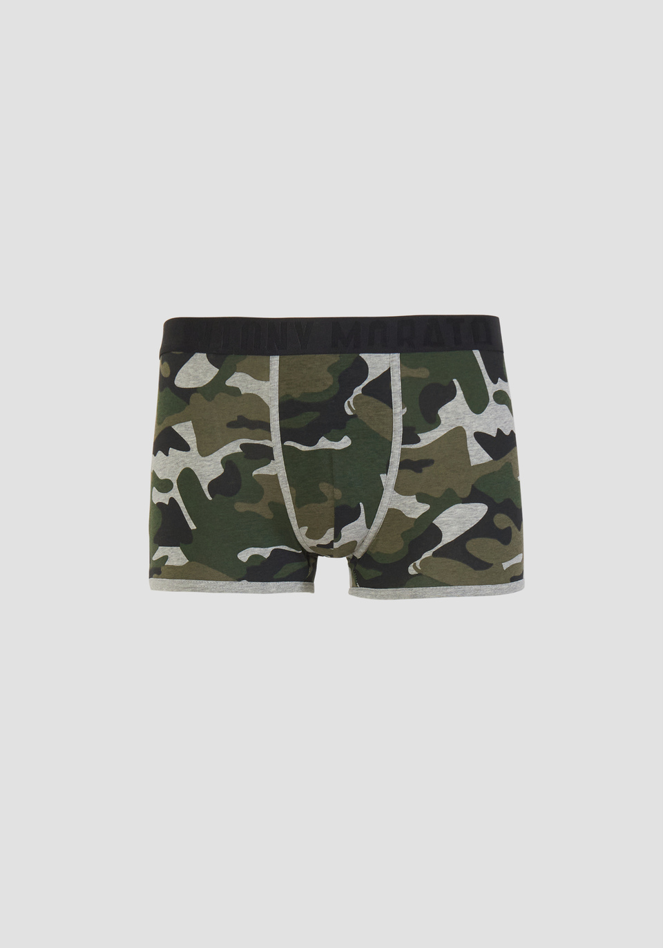 COTTON BOXERS WITH CAMOUFLAGE PATTERN - Antony Morato Online Shop