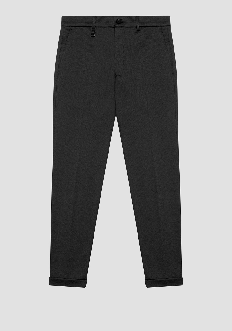 "ASHE" SUPER SKINNY FIT TROUSERS IN STRETCH BLEND VISCOSE TWILL - Antony Morato Online Shop