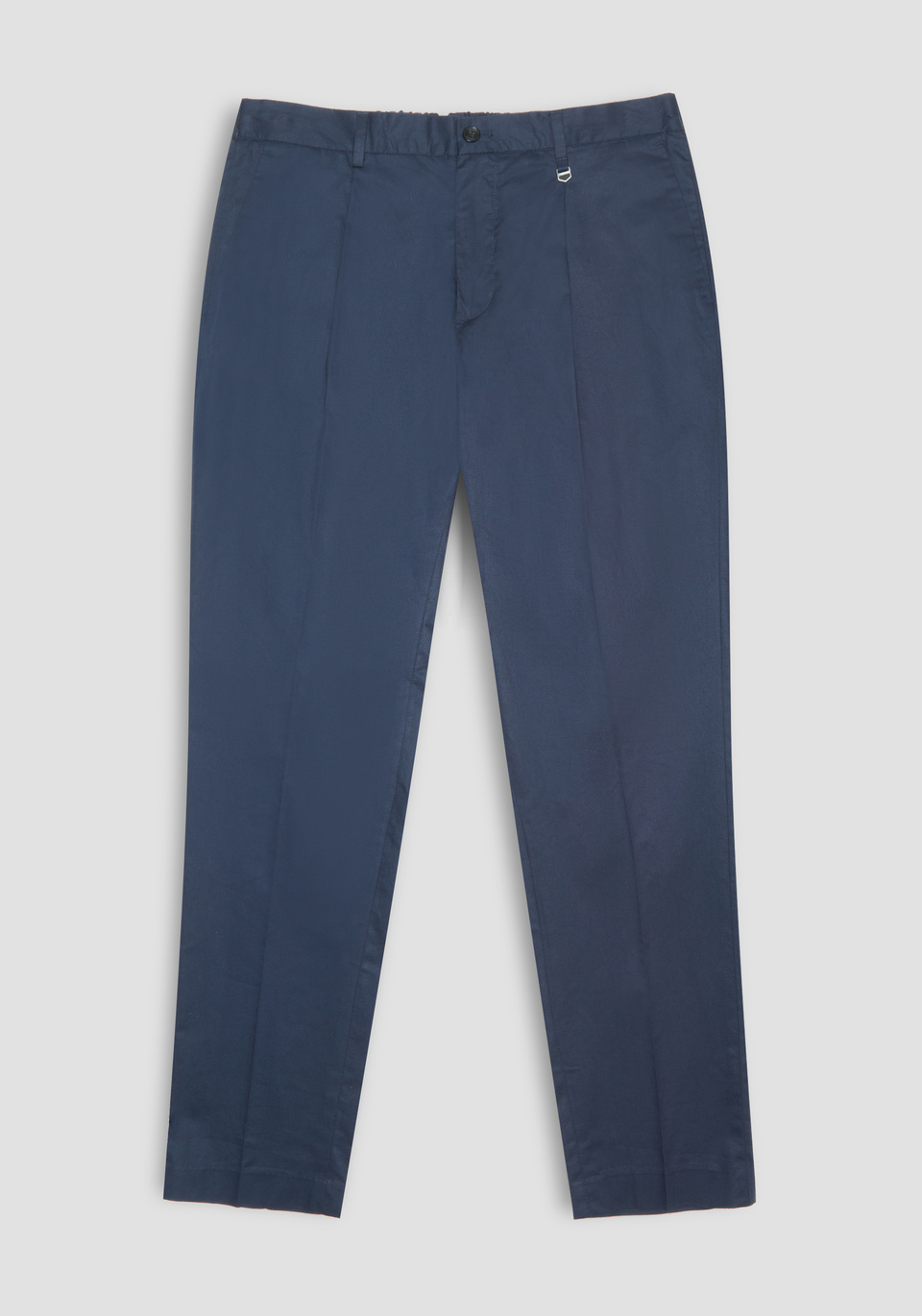 PANTALON CARROT FIT « GUSTAF » EN PUR COTON AVEC CORDON DE SERRAGE - Antony Morato Online Shop