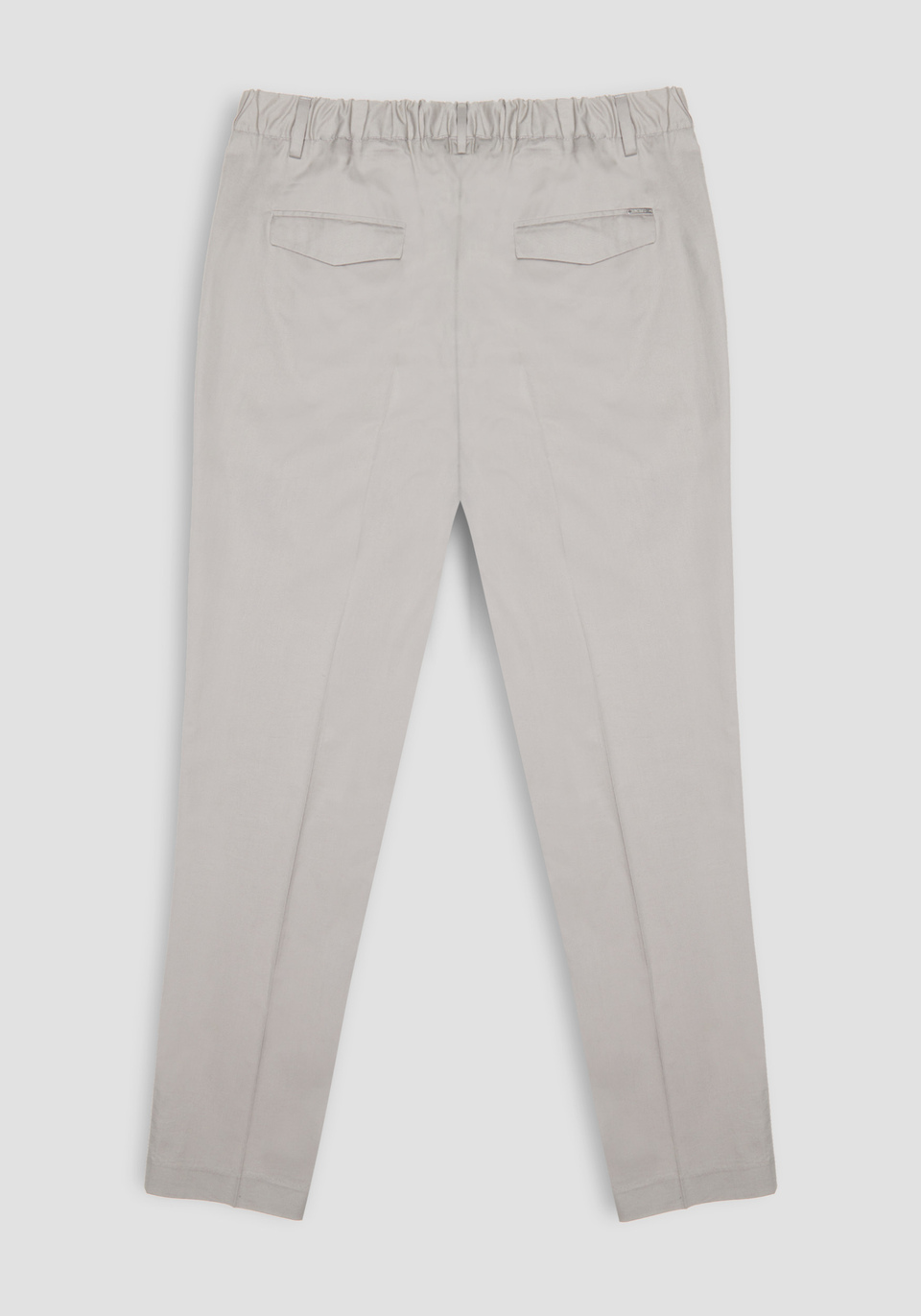 “GUSTAF” CARROT-FIT PURE COTTON TROUSERS WITH DRAWSTRING - Antony Morato Online Shop