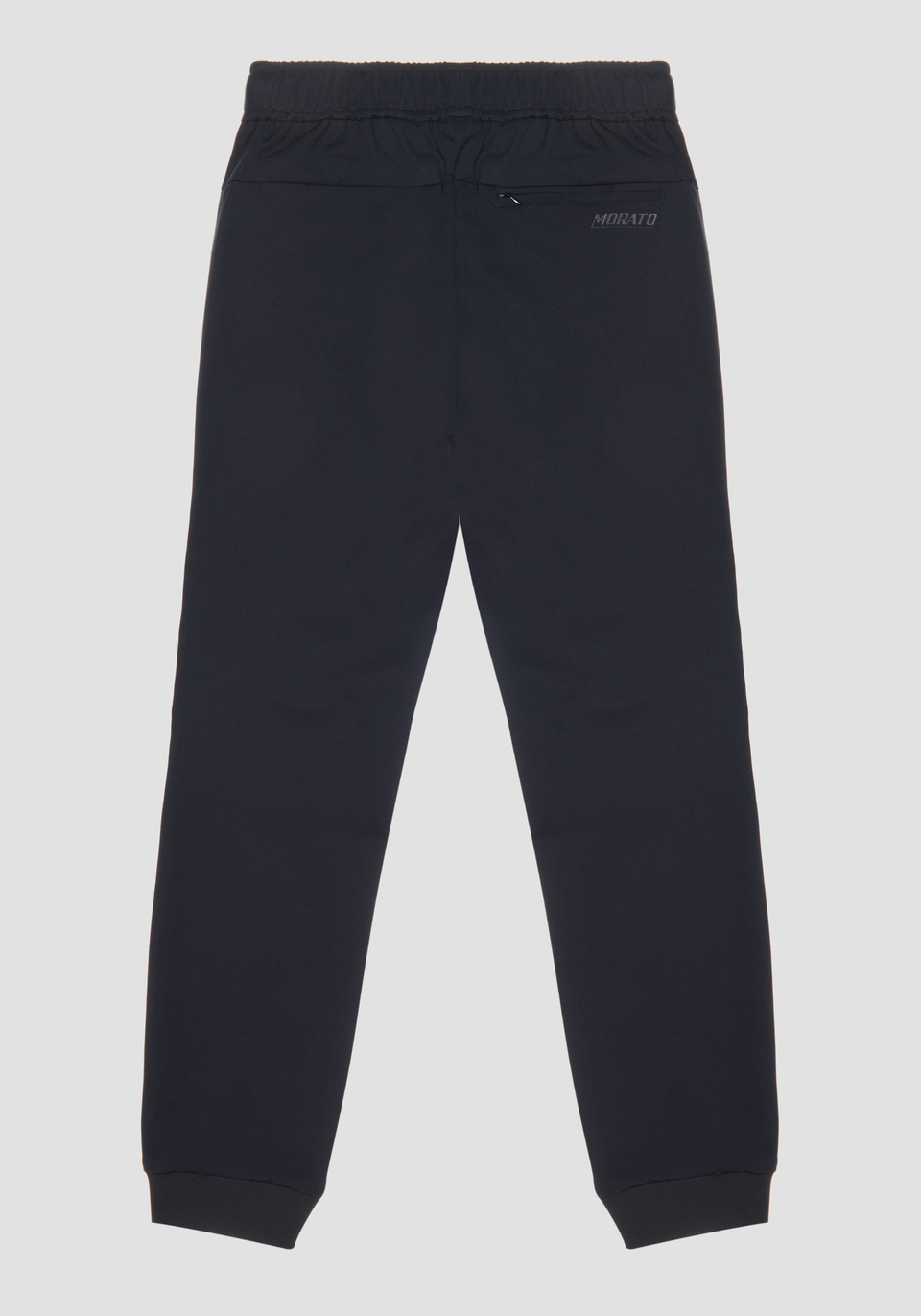 SLIM FIT SWEATPANTS IN STRETCH VISCOSE BLEND WITH TECHNICAL FABRIC DETAILS - Antony Morato Online Shop