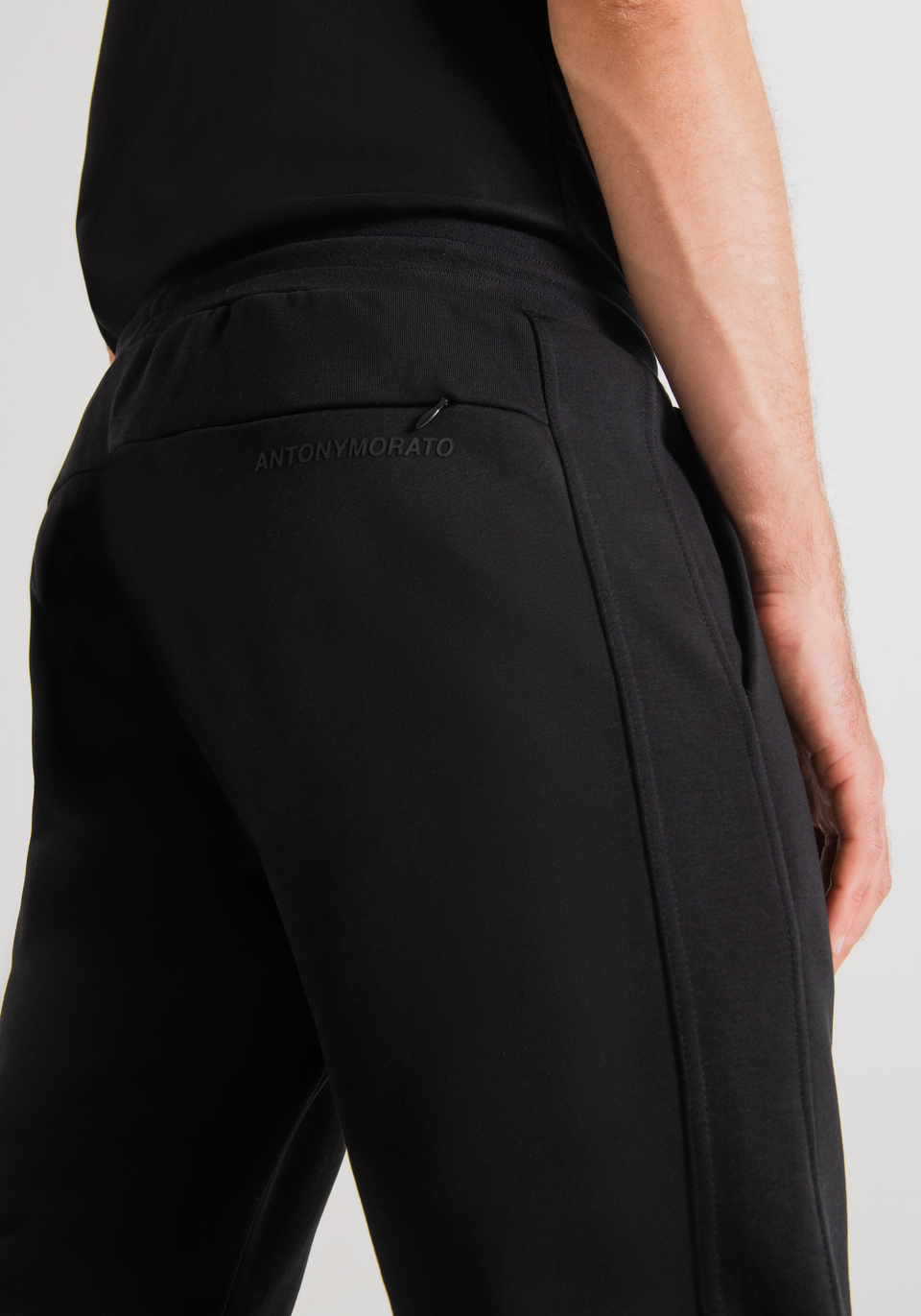 SLIM-FIT SWEATPANTS WITH SIDE BAND - Antony Morato Online Shop