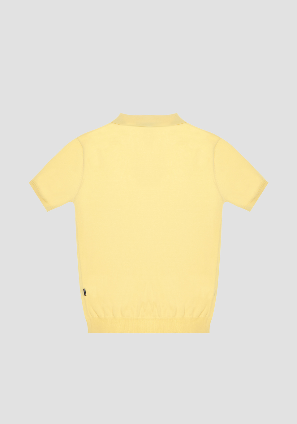 SLIM-FIT KNITTED POLO SHIRT IN YARN - Antony Morato Online Shop