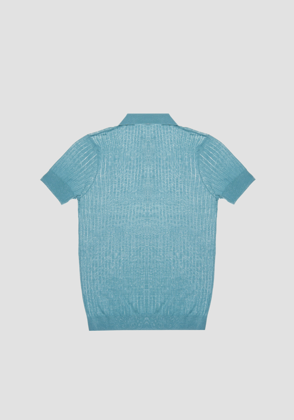 SLIM-FIT POLO SHIRT IN COTTON YARN WITH RIBBING - Antony Morato Online Shop