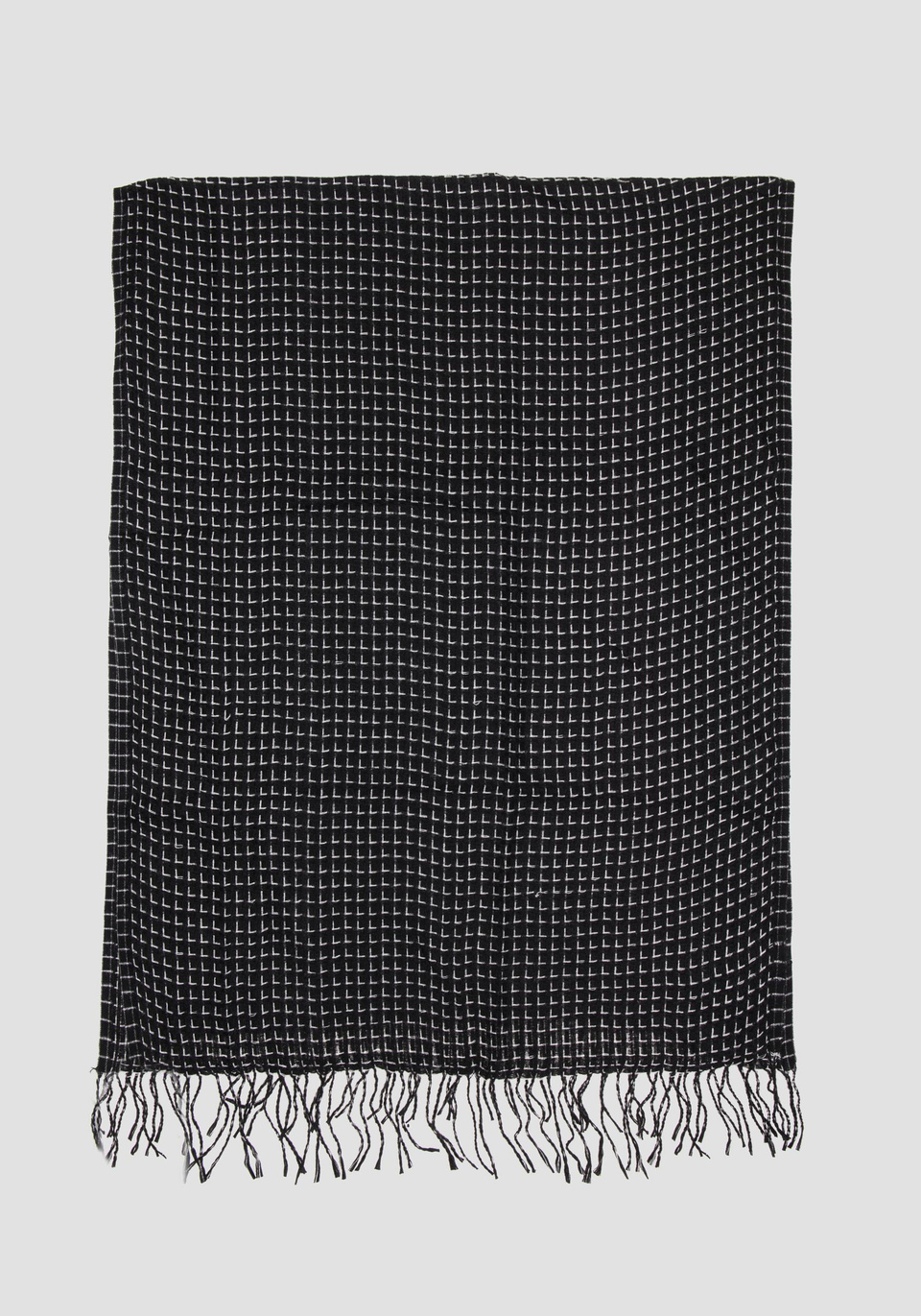 ALL-OVER MICRO-PATTERNED SCARF - Antony Morato Online Shop