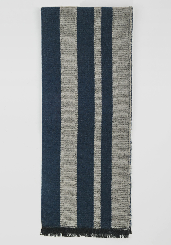 SCARF IN SOFT JACQUARD FABRIC WITH STRIPED PATTERN - Antony Morato Online Shop