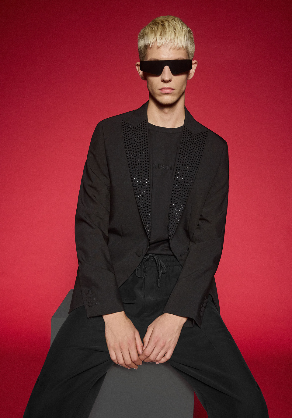 REGULAR FIT JACKET "VIVIENNE" IN STRETCH VISCOSE - Antony Morato Online Shop