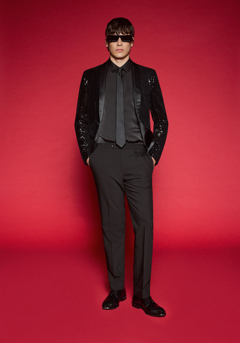 PANTALON RELAXED FIT « EVAN » MÉLANGE DE LAINE - Antony Morato Online Shop