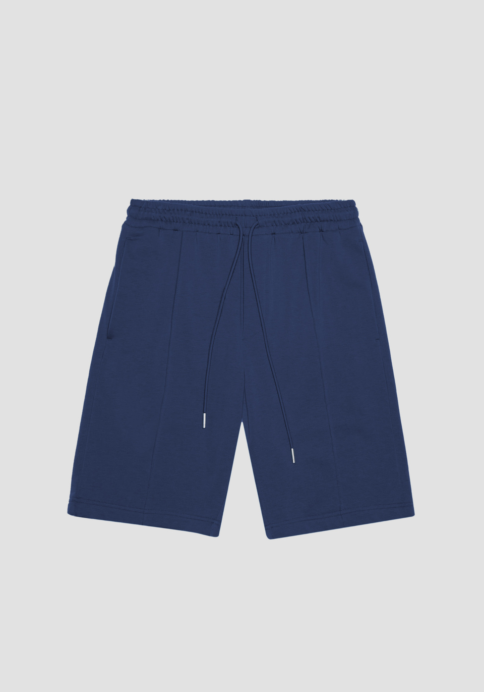 CARROT FIT SHORTS IN STRETCH COTTON BLEND WITH CENTRAL PLEAT - Antony Morato Online Shop